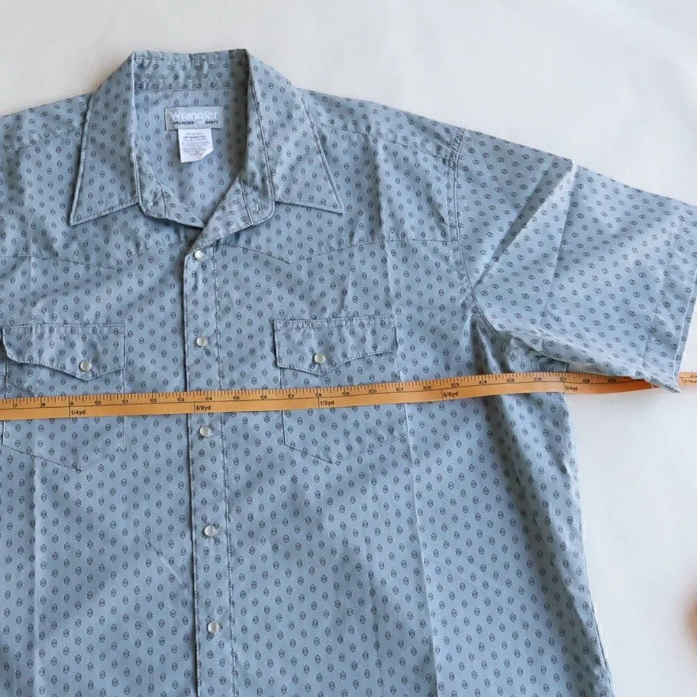 Wrangler Wrancher Short Sleeve Men's Shirt